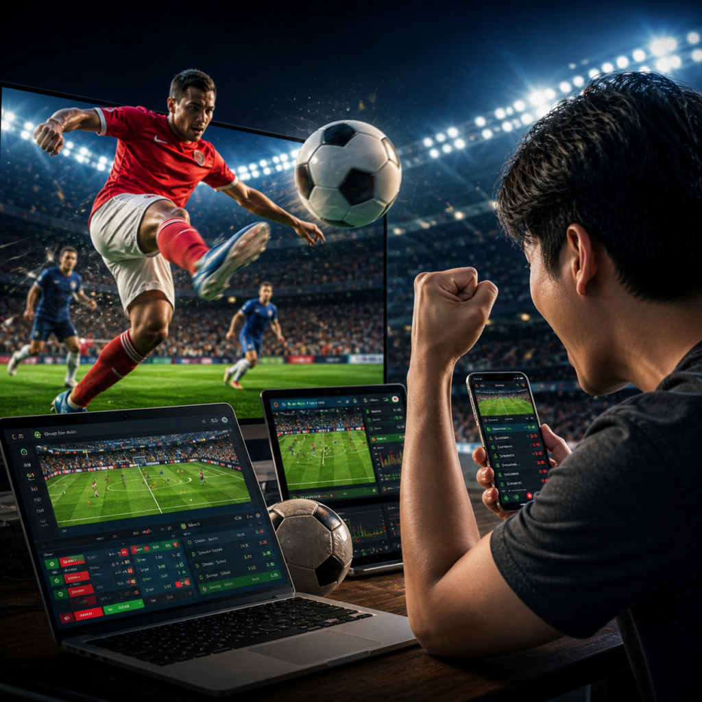 สูตรแทงบอลสด (Live Betting) บน AMBBET ใช้ยังไงให้ได้เปรียบ (อัปเดต 2026)