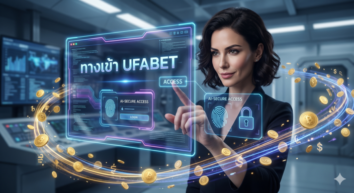อนาคตมาแล้ว! ทางเข้า UFABET ผ่าน AI อัจฉริยะ: ล็อกอินส่วนตัว ปลอดภัยกว่าที่เคยกับ Ambmax.pro
