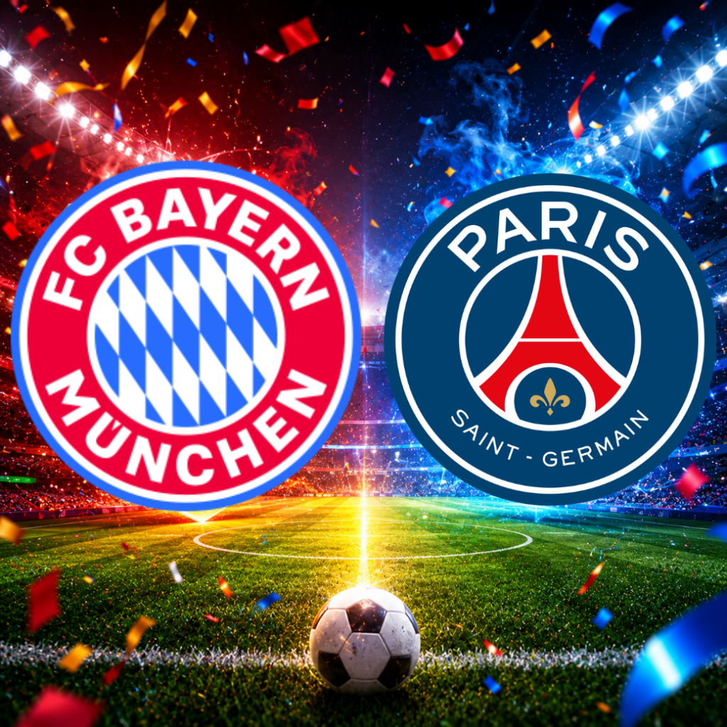 วิเคราะห์บอล UCL: Bayern vs PSG 6/05/69 เวลา 02:00 | ทรรศนะ + ราคาบอล + สกอร์ที่คาด