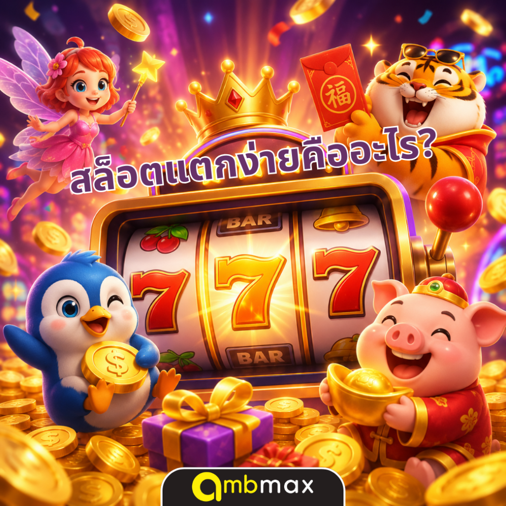 สล็อตแตกง่าย คืออะไร? ทำไมผู้เล่นหลายคนถึงค้นหาคำนี้ก่อนเลือกเกม